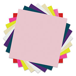 Craft Express Vinyl Sheets - Color Changing, Assorted Colors, 12" x 12", Set of 8 (sheet spiral)