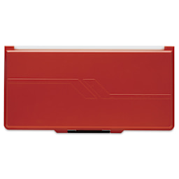 Meeden Airtight Leakproof Watercolor Palette - Red, closed