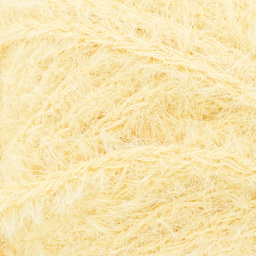 Lion Brand Feels Like Bliss Yarn - Buttercup, close-up