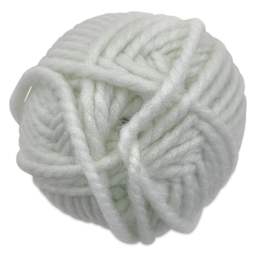 Needle Crafters Chunky Standard Twist Yarn - White, ball