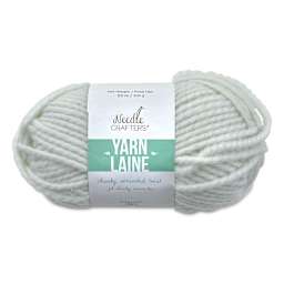 Needle Crafters Chunky Standard Twist Yarn - White, front of the packaging
