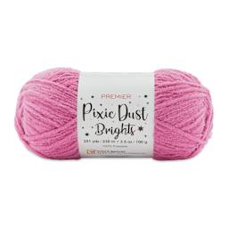 Premier Yarn Pixie Dust Brights Yarn - Fuchsia, 251 yds