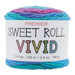 Premier Yarn Sweet Roll Vivid Yarn - Dragonfly, 174 yds