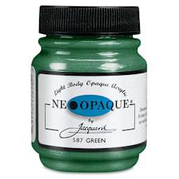 Jacquard Neopaque Acrylics - Green, 2.25 oz  jar