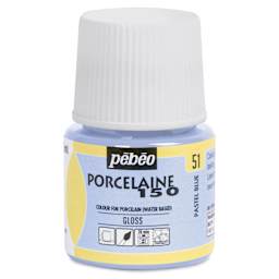 Pebeo Porcelaine 150 Paint - Pastel Blue, Opaque, 45 ml bottle