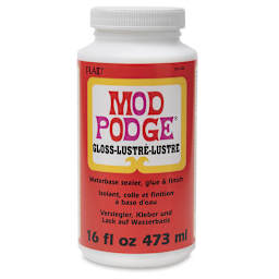Plaid Mod Podge - Gloss Finish, Pint, front of the jar