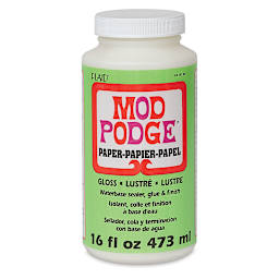 Plaid Mod Podge Paper - Gloss Finish, 16 oz