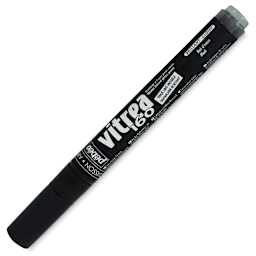 Pebeo Vitrea 160 Paint Markers - Ink Black, Glossy