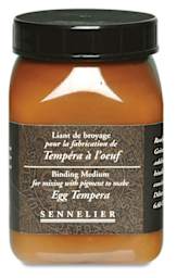 Sennelier Egg Tempera Binding Medium - Front of 200 ml bottle