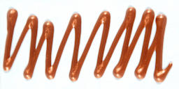 Pebeo Vitrail Cerne Relief Outliner - Copper swatch