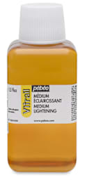 Pebeo Vitrail Paint - Lightener Medium 250 ml bottle shown