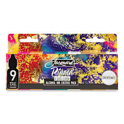 Jacquard Exciter Pack - Overtones, Set of 9, 0.5 oz bottles, front of packaging