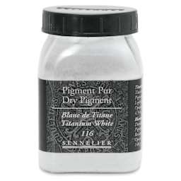 Sennelier Dry Pigment - Titanium White, 140 g jar