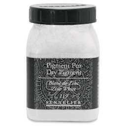 Sennelier Dry Pigment - Zinc White, 110 g jar