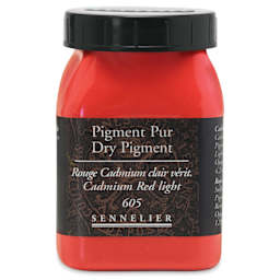 Sennelier Dry Pigment - Cadmium Red Light, 120 g jar