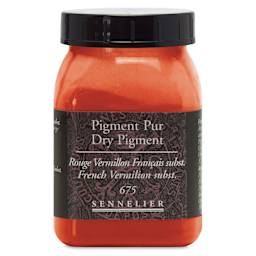 Sennelier Dry Pigment - French Vermilion Hue, 100 g jar