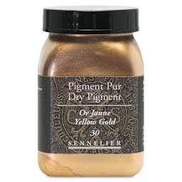 Sennelier Dry Pigment - Yellow Gold, 90 g jar