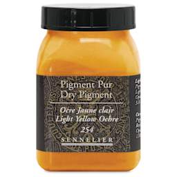 Sennelier Dry Pigment - Light Yellow Ochre, 110 g jar