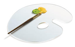 Richeson Clear Acrylic Palette, 8 1/2"x11"