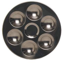 Art Alternatives Aluminum Palette - Round,  7-1/2"