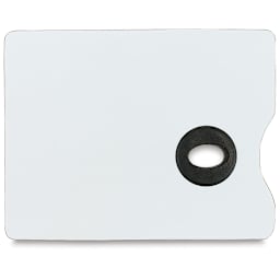 Richeson Palette - 14" x 11", White Melamine, Rectangle