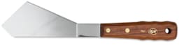 RGM Large Painting Spatula - 6 1/4" long Square Edge Scraper shown horizontally