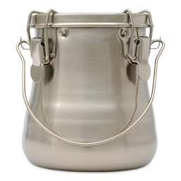 Art Alternatives Stainless Steel Brush Washer - 24 oz, closed