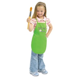 Blick Kid's Apron - Apple, Small, apron on child