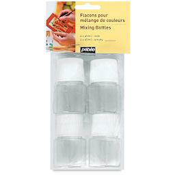 Pebeo Vitrail Accessories - Mixing Bottles, Set of 4, 45 ml bottle