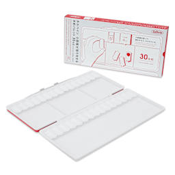 Holbein Watercolor Palette with Removable Pans - 30 Wells