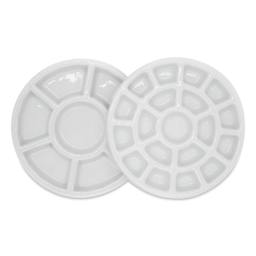 Etchr Lab Travel Mini Porcelain Palette, 19 Wells, open