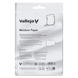 Vallejo Moisture Paper, front of package