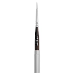 Escoda Perla Toray White Synthetic Travel Brush - Series 1438 Round, Size 2, Short Handle