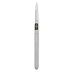 Escoda Perla Toray White Synthetic Travel Brush - Series 1438 Round, Size 12, Short Handle