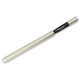 Escoda Prado Tame Synthetic Travel Brush - Round, Size 2, brush top inserted in handle