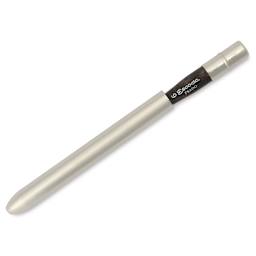 Escoda Prado Tame Synthetic Travel Brush - Round, Size 6, brush top inserted in handle