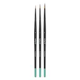 Vallejo Natural Pro Modeler Brushes - Detail Set of 3