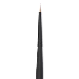 Vallejo Natural Pro Modeler Brush - Round, Size 2/0, close up