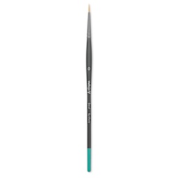 Vallejo Synthetic Golden Toray Hobby Brush - Detail Round, Size 0