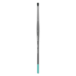 Vallejo Synthetic Squirrel Hobby Brush - Filbert Shader, Size 2