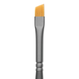 Vallejo Synthetic Golden Toray Hobby Brush - Blender, Medium, close up