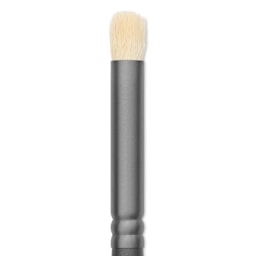 Vallejo Natural White Goat Hair Dry Brush - Medium, close up