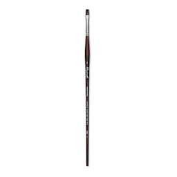 Raphaël Textura Brush - Flat, Size 4, Long Handle