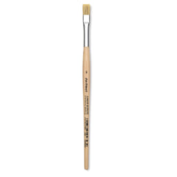 Da Vinci Junior Synthetic Bristle Brush - Flat, Size 8