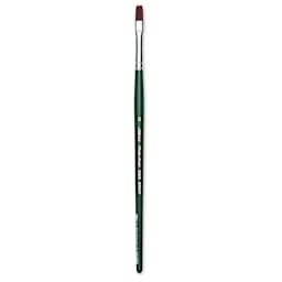 Silver Brush Ruby Satin Synthetic Brush - Bright, Size 6, Short Handle