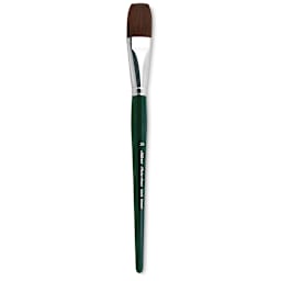 Silver Brush Ruby Satin Synthetic Brush - Bright, Size 26, Short Handle