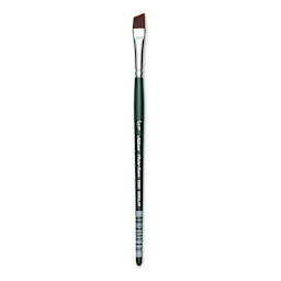 Silver Brush Ruby Satin Synthetic Brush - Angular, Size 3/8", Short Handle