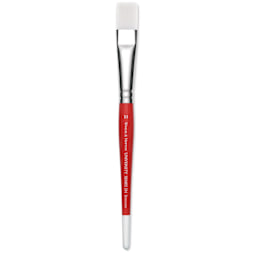 Winsor & Newton University Brush - Flat, Size 10, Short Handle