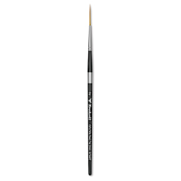 Trekell Synthetic Gold Taklon Brush - Script/Rigger, Short Handle, Size 2