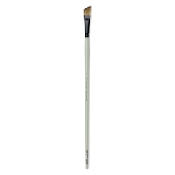Silver Brush Black Pearl Synthetic Brush - Series 6406, Angular, 1/2", Long Handle